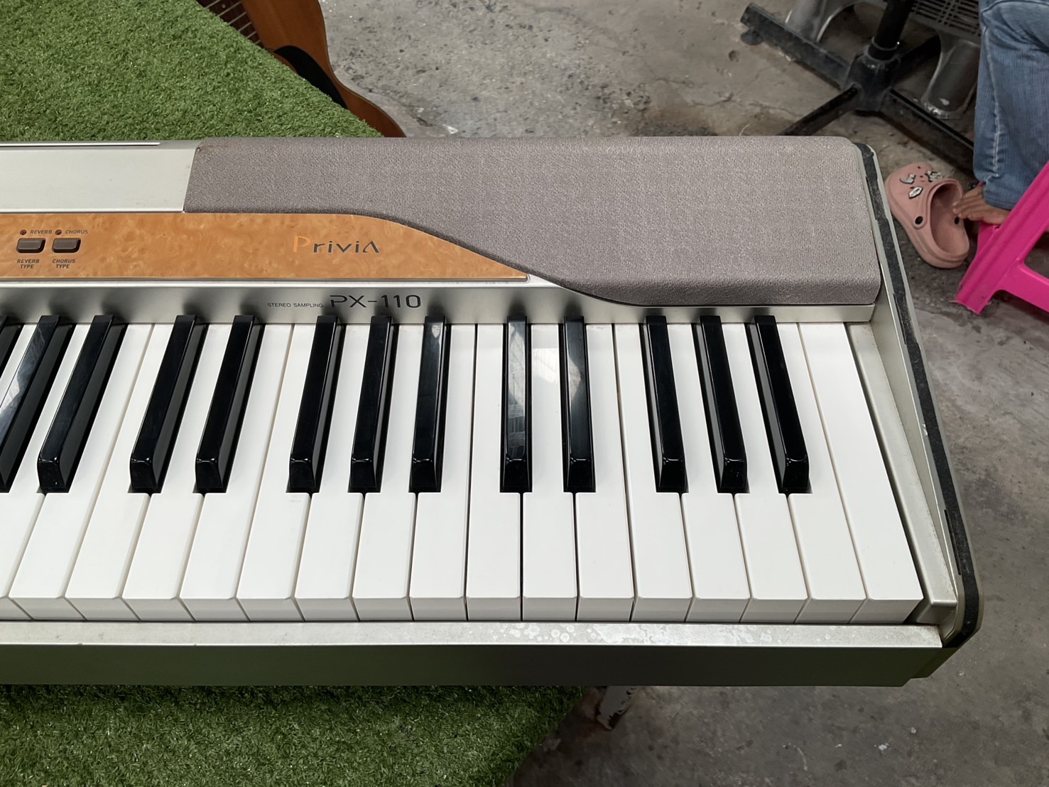 เปียโน CASIO : PX-110 สินค้าไม่พร้อมใช้งาน (ต้องซ่อม)