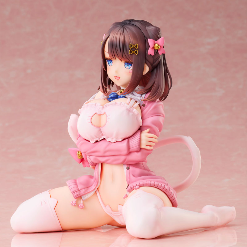 Katto Illustration "Ribbon Hairpin-chan (Nekorindou Illustration) " Complete Figure(Pre-order)