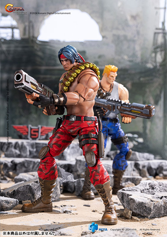 Contra: Operation Galuga 1/12 Exquisite Basic Action Figure Bill Rizer(Provisional Pre-order)