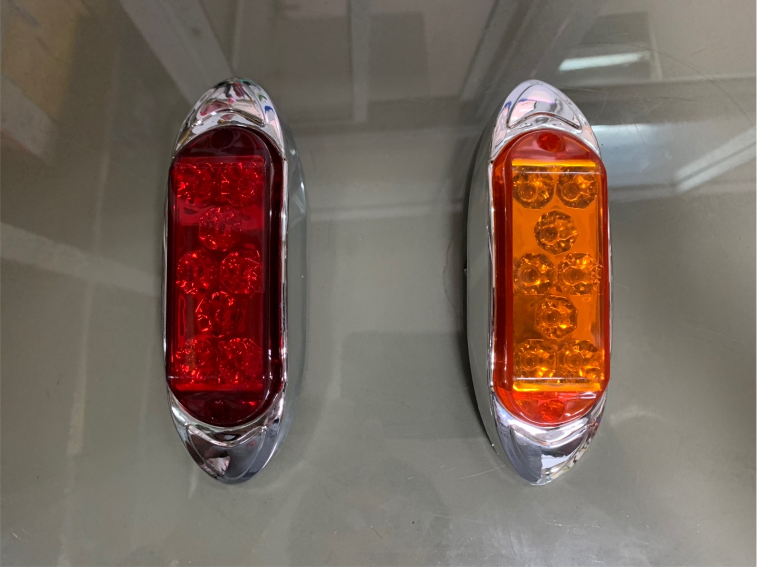 ไฟจากัวร์ LED ขอบชุบ 12V 24V