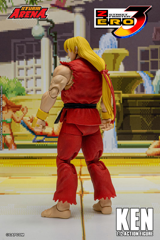 Street Fighter Alpha 3 1/12 Scale Action Figure Ken(Provisional Pre-order)