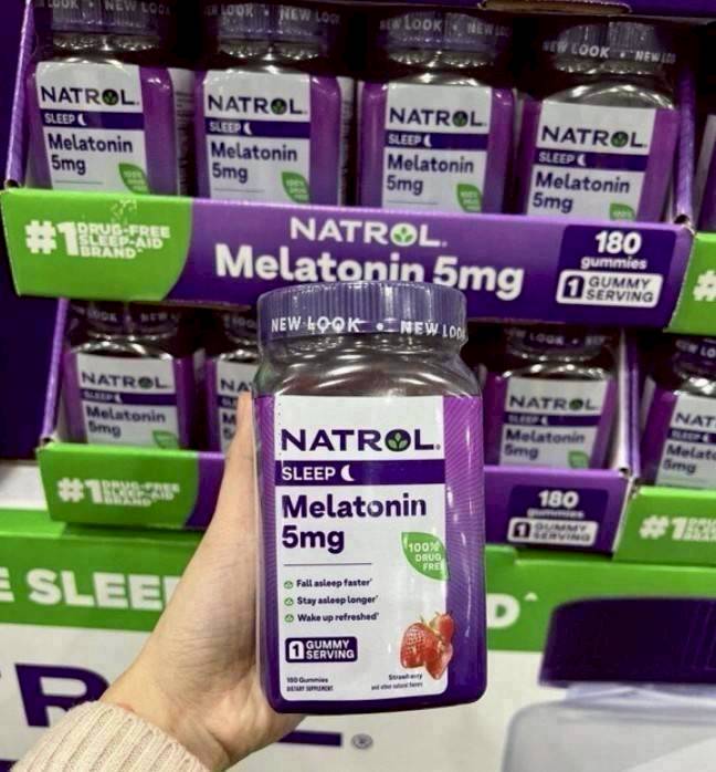 Natrol Gummies Melatonin 5 mg. 180 Gummies