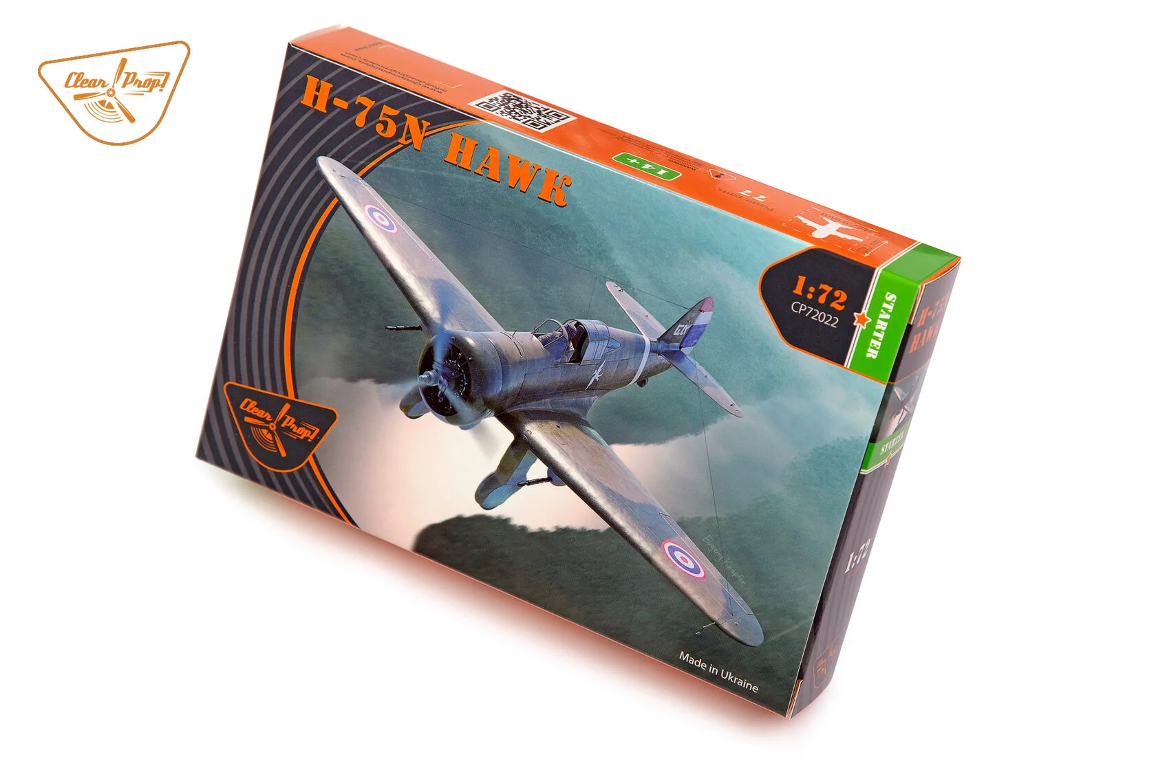 โมเดลเครื่องบิน Clear Prop Models 1/72 CP72022 H-75N Hawk