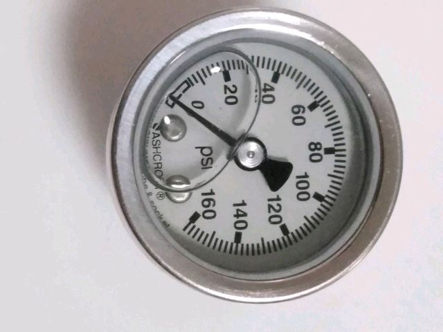 OIL PRESSURE GAUGE :0-160 PSI / เกจวัดแรงดัน ขนาดหนัาปัด 50 มิล