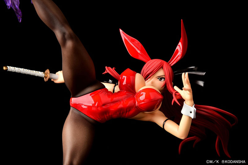 FAIRY TAIL Erza Scarlet High Kick ver. Crimson Bunny 1/6 Complete Figure(Pre-order)(Single Shipment)