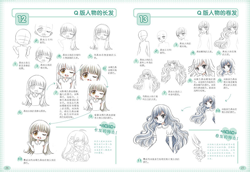 (Pre-order) หนังสือสอนวาดการ์ตูนด้วยดินสอสีไม้กับ 99 ตัวอย่าง สำหรับวาดการ์ตูนย่อส่วนสไตล์จิบิ