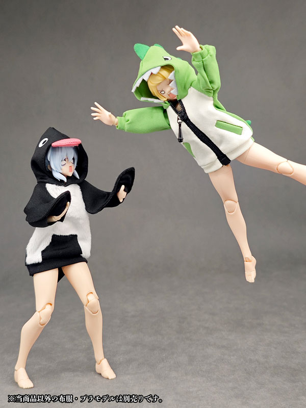 Party Animal Girl Loungewear Penguin Hoodie (DOLL ACCESSORY)(Pre-order)