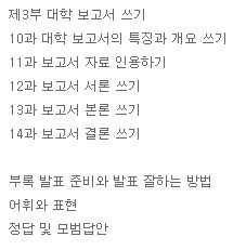 외국인 유학생을 위한 글쓰기 기초 Writing Basics for Foreign Students