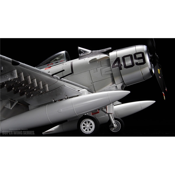โมเดลเครื่องบิน Zoukei-Mura SWS 1/32 No.3 A-1H SKYRAIDER U.S.NAVY