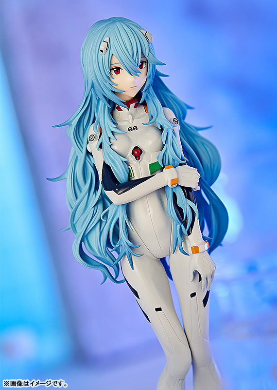 POP UP PARADE Rebuild of Evangelion Rei Ayanami: Long Hair Ver. Complete Figure(Pre-order)