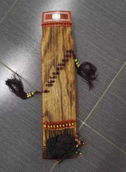พิณเกาหลี คายากึม 가야금은 Gayageum Traditional Korean Musical Instrument