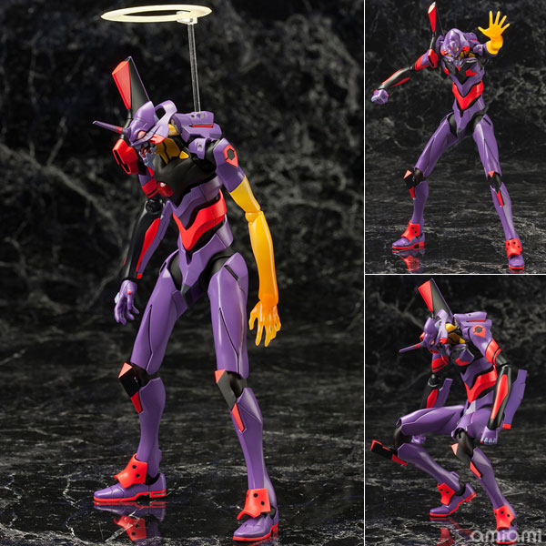 Rebuild of Evangelion - General-Purpose Humanoid Battle Weapon EVANGELION Test Type 01 Awakening Ver. 1/400 Plastic Model(In-Stock)