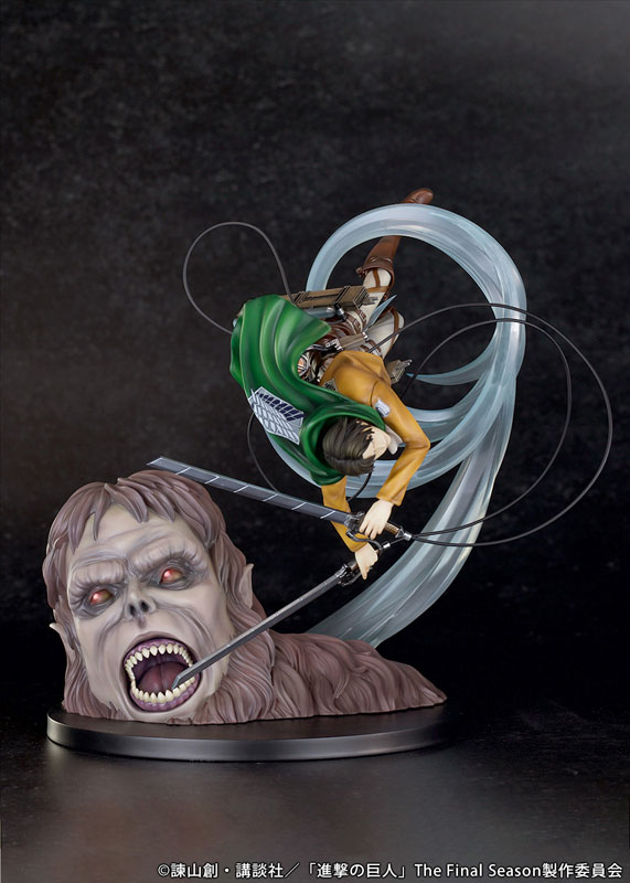 TV Anime "Attack on Titan" "Levi vs Beast Titan ver." Complete Figure(Pre-order)(Single Shipment)