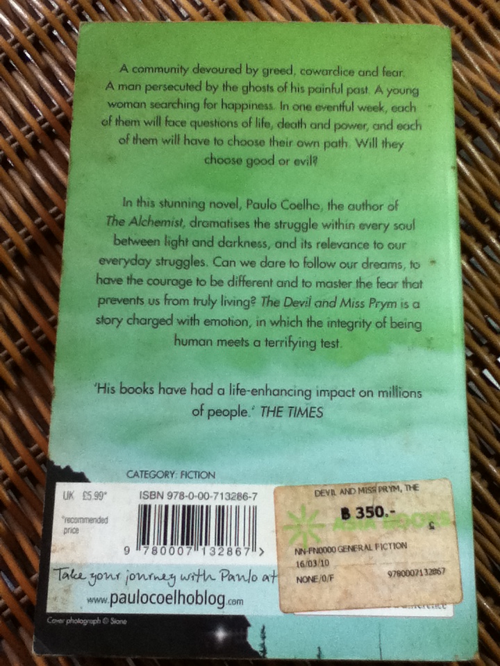 The Devil and Miss Prym/ Paulo Coelho