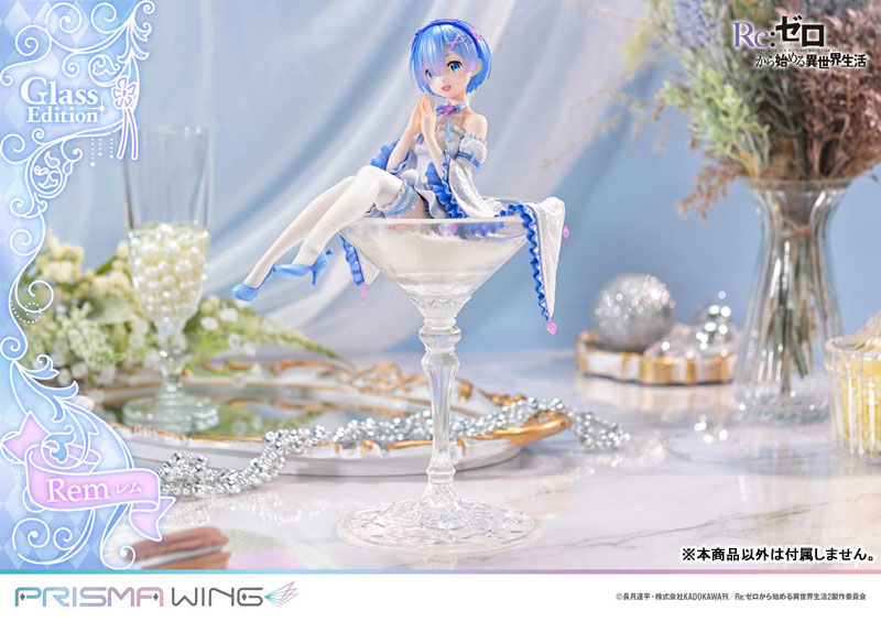 PRISMA WING Re:ZERO -Starting Life in Another World- Rem Glass Edition 1/7 Complete Figure(Pre-order)