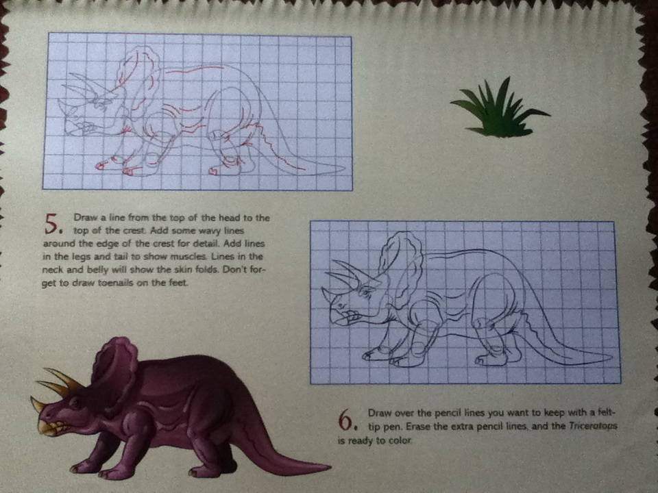 You Can Draw Dinosaurs (หนังสือฝึกวาดรูปไดโนเสาร์)