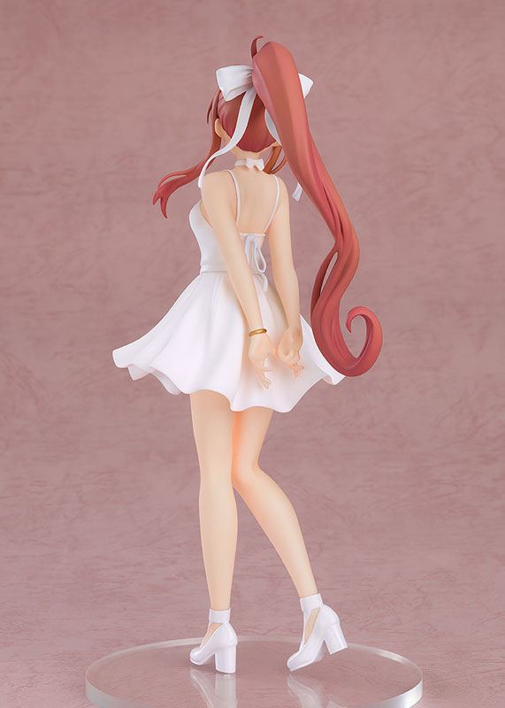 POP UP PARADE Doki Doki Literature Club! Monika White Dress ver. Complete Figure(Pre-order)