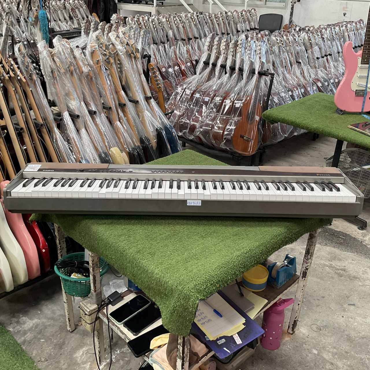 เปียโน CASIO : PX-100 สินค้าไม่พร้อมใช้งาน (ต้องซ่อม)