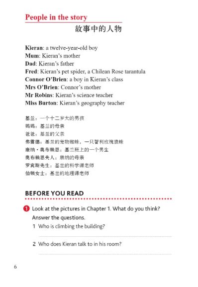 หนังสืออ่านนอกเวลาภาษาอังกฤษเรื่อง Spider Boy (ระดับ 1) Spider Boy (Level 1)