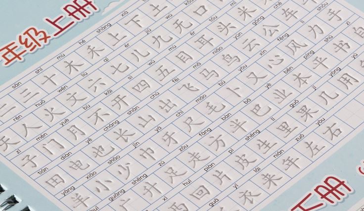 สมุดหัดเขียนภาษาจีนหมึกล่องหนระดับ 1 (สำหรับเด็กอนุบาล-ประถมศึกษา 1) 小学生1-3-6一年级儿童练字帖 Chinese Characters Practice Writing with the Invisible Ink (for Kindergarten-Primary School Grade 1)