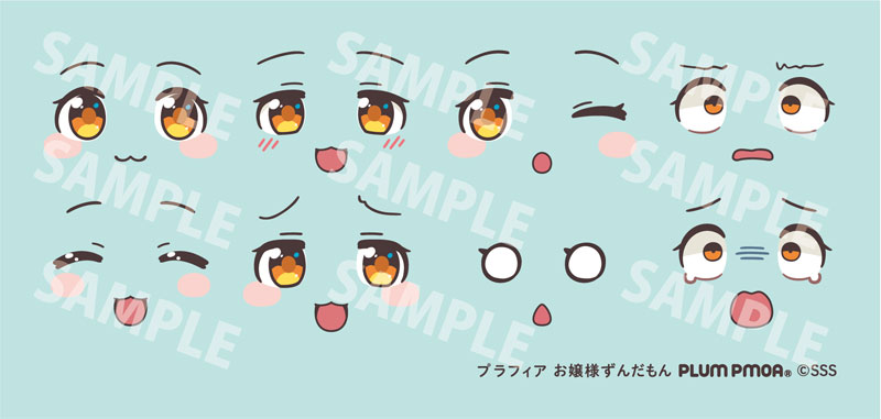 Plafia Tohoku Zunko Zundamon Project Ojosama Zundamon 1/12 Plastic Model(Pre-order)