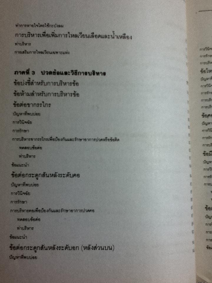 คลายข้อ ชะลอปวด: คู่มือบริหารเพื่อป้องกันและรักษาอาการปวดข้อ/ ผศ.ประโยชน์ บุญสินสุข และคณะ