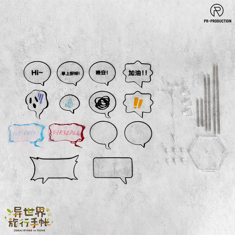 Isekai Ryoko no Techo Expansion Pack 01 Bubble Base A Plastic Model Kit(Pre-order)