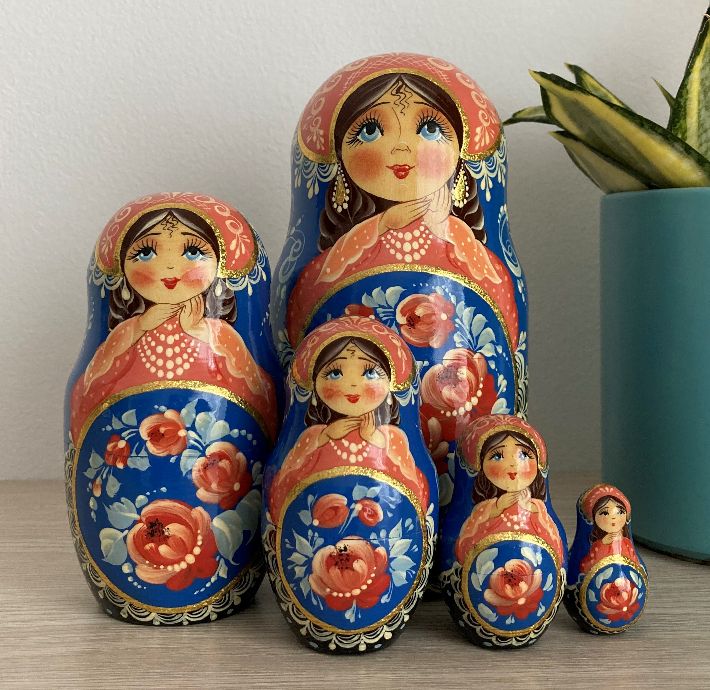 ตุ๊กตาแม่ลูกดก (Matryoshka) - Premium Doll From Russia With Love "Flower Girl"