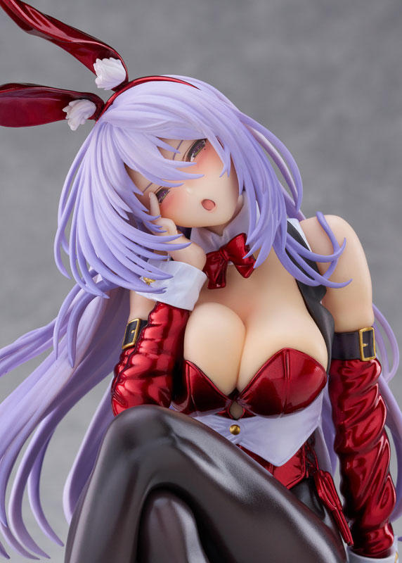 She Laughs Shy...I Feel Ashamed AMAGASA TSUDURI Bunny Style (Xmas santa color) 1/7 Complete Figure(Pre-order)