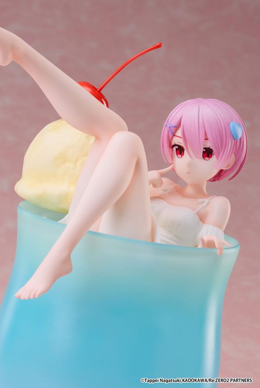 Re:ZERO -Starting Life in Another World- Ram Cream Soda 1/7 Scale Figure(Pre-order)