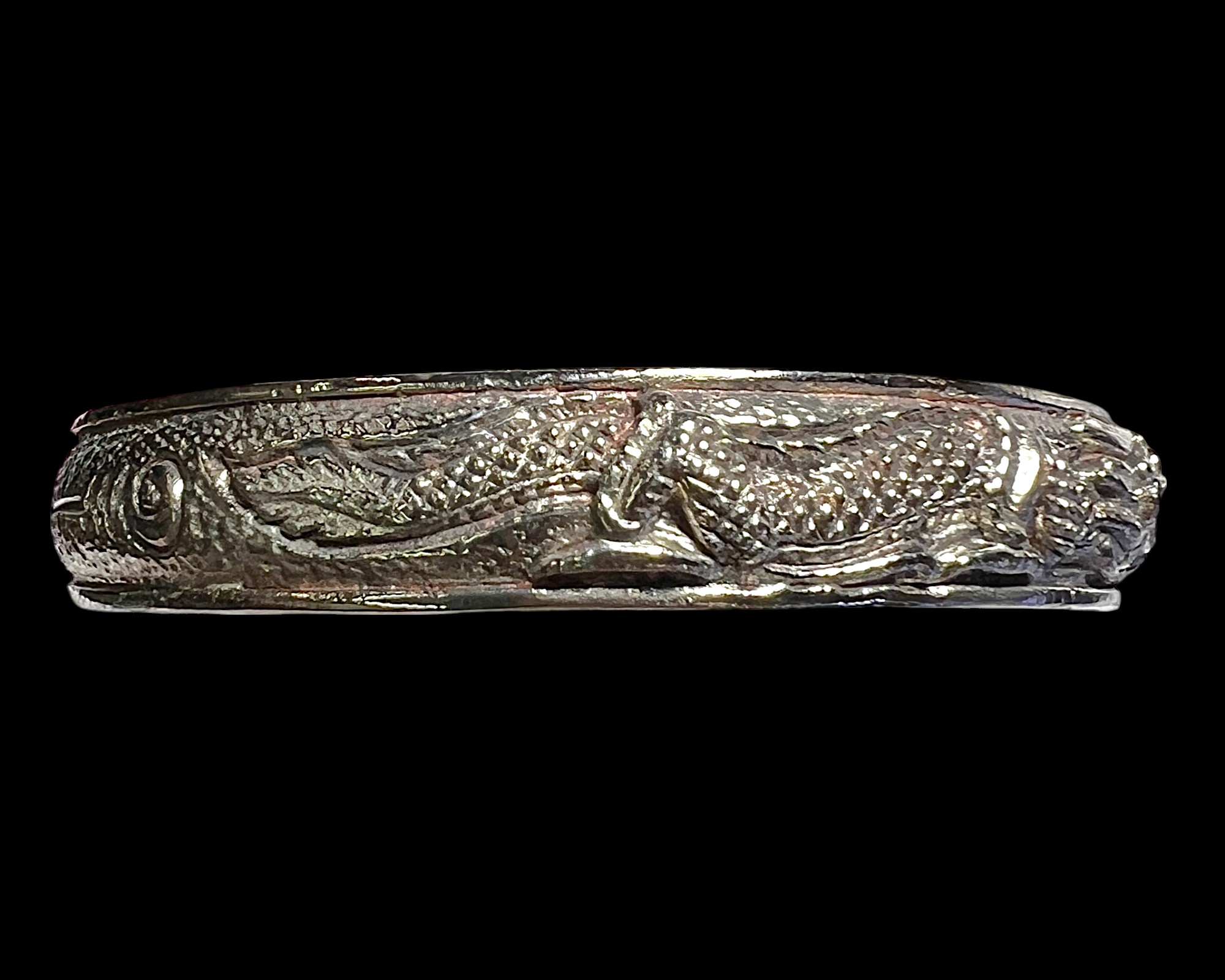 กำไลมังกร (เนื้ออัลปาก้า) Dragon Bangle (alpaca material). SKU-03561