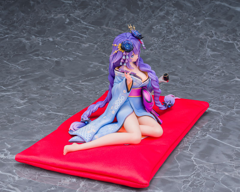 Neptunia x SENRAN KAGURA: Ninja Wars Purple Heart Kimono Ver. 1/7 Complete Figure(Pre-order)