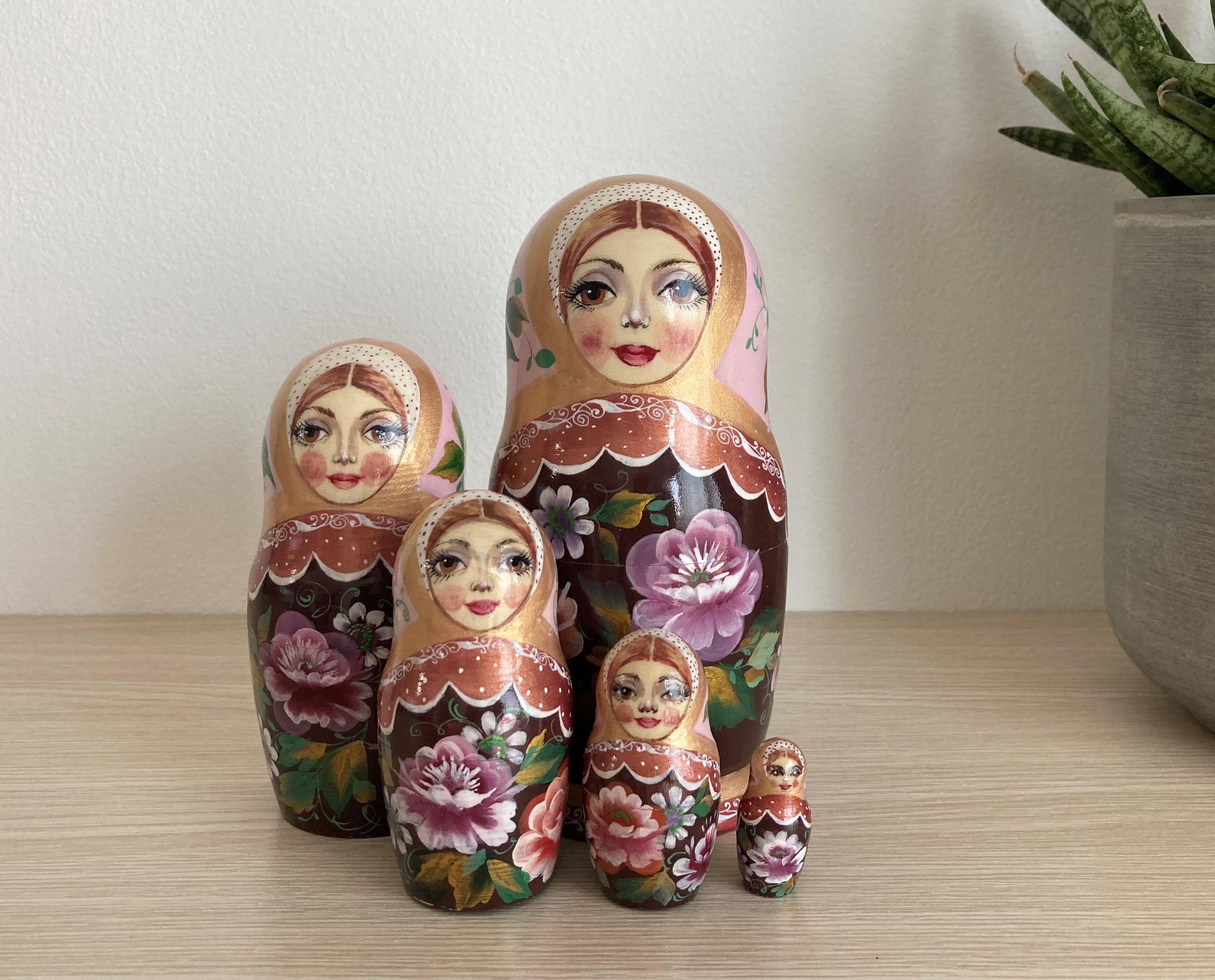 ตุ๊กตาแม่ลูกดก (Matryoshka) - Premium Doll From Russia With Love "Beautiful Girl 01"