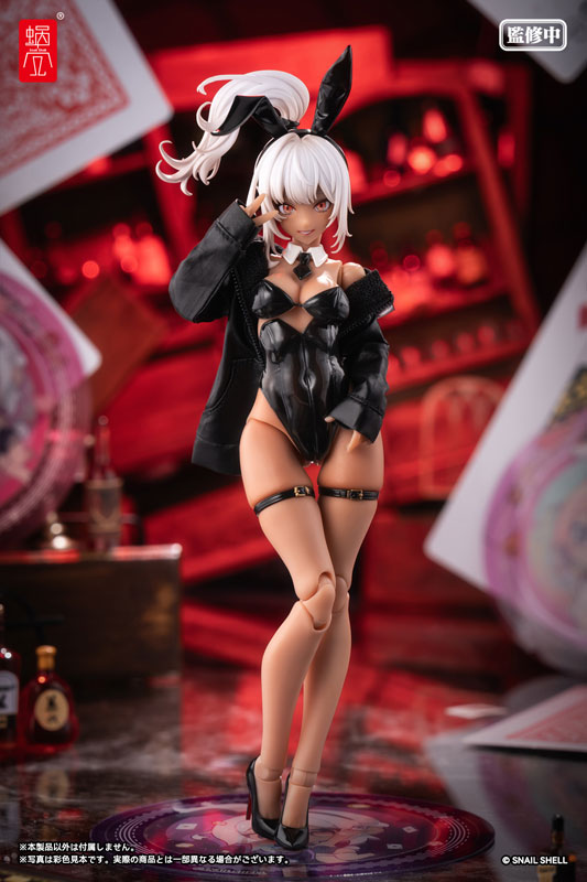 [Exclusive Sale] "G.N.PROJECT" Option Costume Sune-chan Hoodie (Matte Black Ver.) (DOLL ACCESSORY)(Provisional Pre-order)