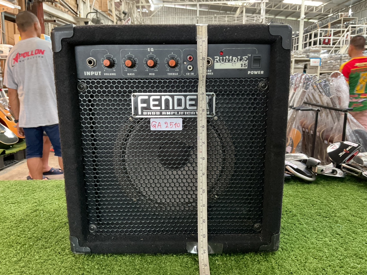 แอมป์เบส FENDER : RUMBLE 15
