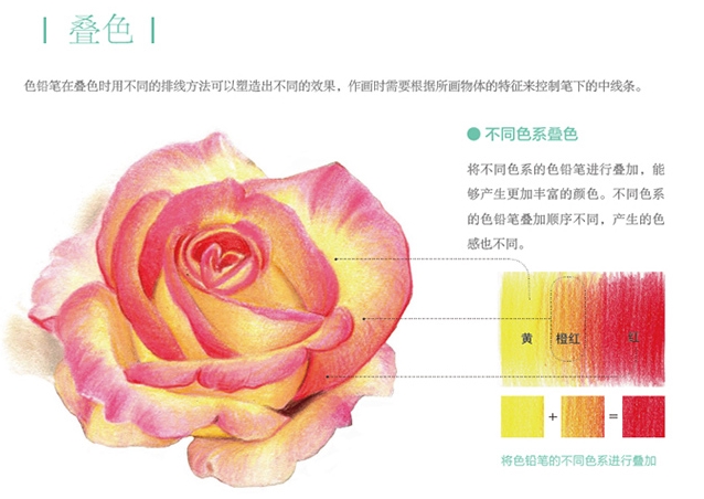 (Pre-order) หนังสือสอนระบายสีไม้ภาพดอกไม้ PAINTING WITH COLORED PENCIL