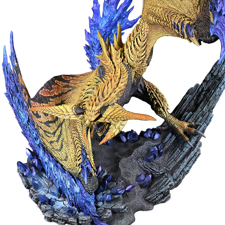 Capcom Figure Builder Creator's Model Monster Hunter Wilds Shining Thunder Wyvern Rey Dau Complete Figure(Pre-order)(Single Shipment)