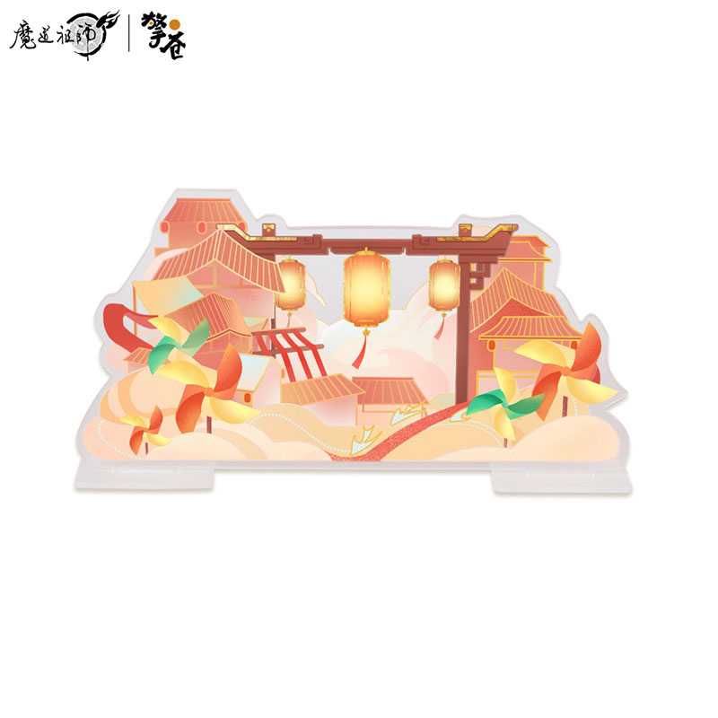 Anime "Mo Dao Zu Shi" Wei Wuxian & Lan Wangji Set Wu Yue Sheng Ping Ver. Chibi Figure 2pc. Set(Provisional Pre-order)