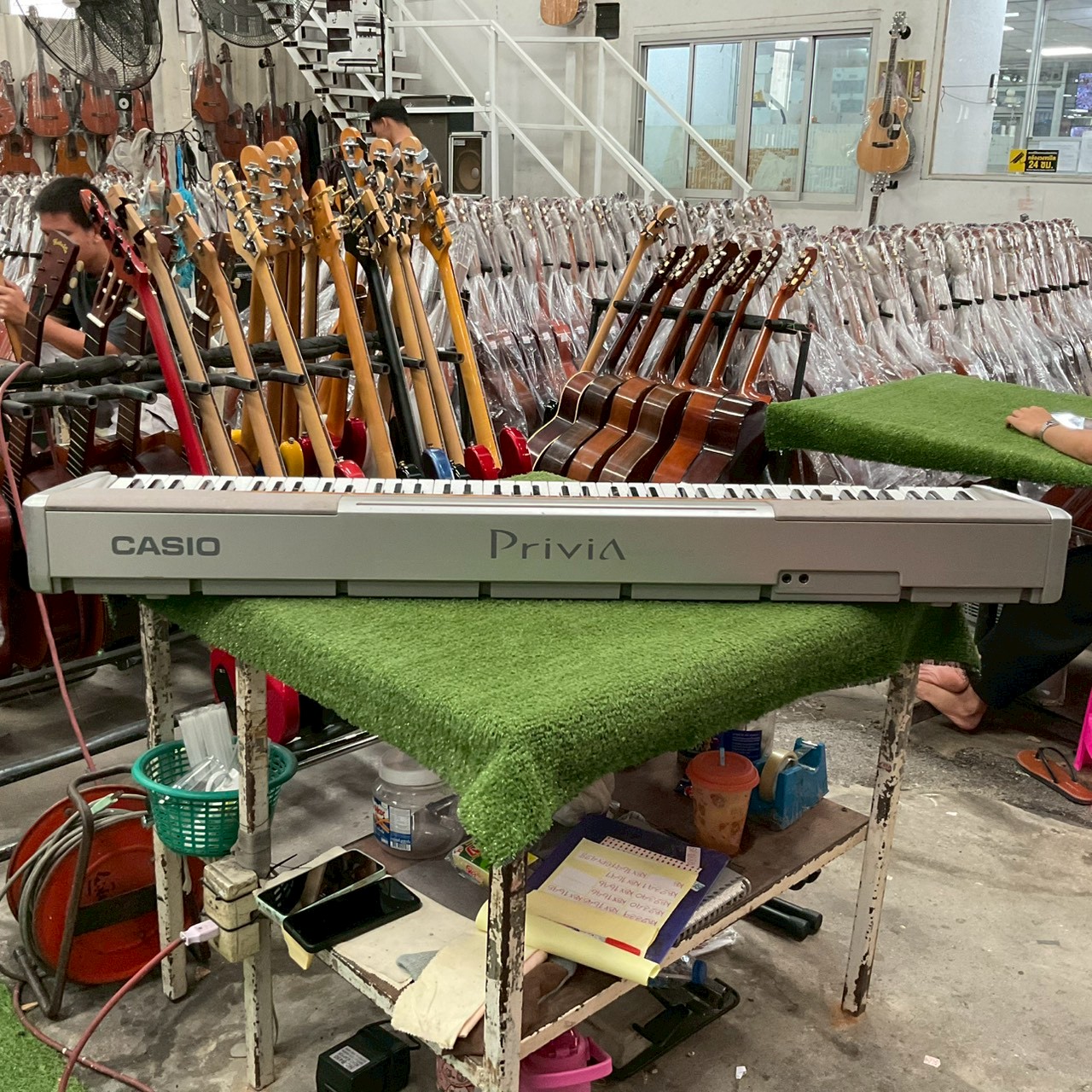 เปียโน CASIO : PX-110 สินค้าไม่พร้อมใช้งาน (ต้องซ่อม)