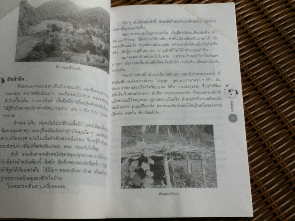 คนในเงา วีระศักดิ์และเด็กหญิงต้นข้าว/ หญ้าน้ำ ทุ่งขุนหลวง