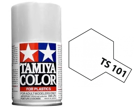สีพ่นโมเดลรถ สีพ่นโครงรถ สีสเปรย์ทามิย่า Tamiya Spray Color TS-101 Base White (100 ml)