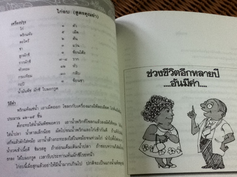 ตำรากับข้าวของหลานแม่ครัวหัวป่าก์ และช่วงชีวิตอีกหลายปีอันมีค่า อนุสรณ์งานพระราชทานเพลิงศพ นางรื่น สุทธะพินทุ