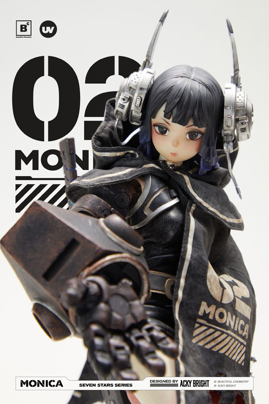Beautiful Chemistry x Acky Bright Seven Stars Series No.02 Monica 1/6 Complete Model Action Figure(Provisional Pre-order)