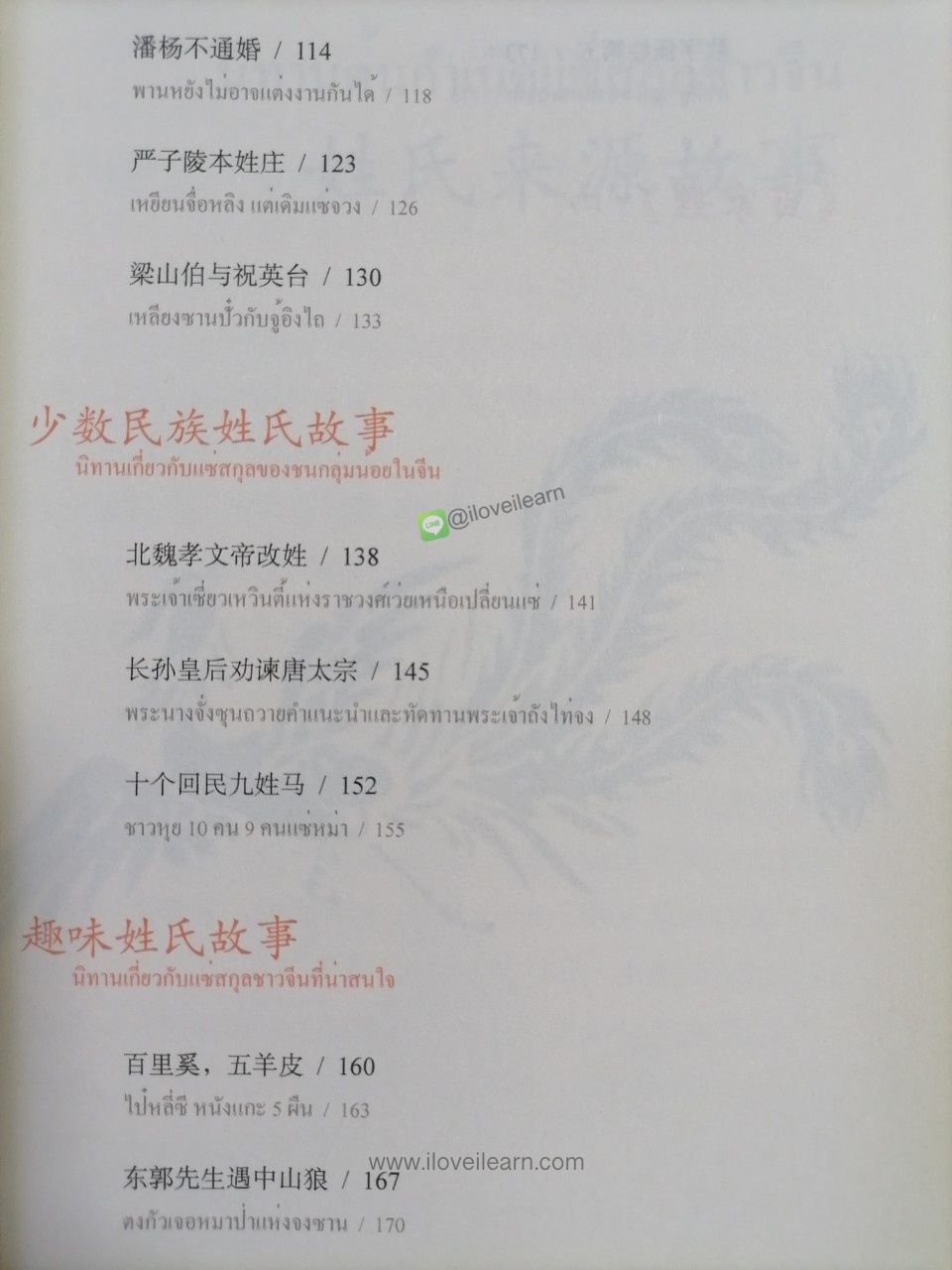 หนังสือชุดเรื่องเล่าจากแบบเรียนจีน: เรื่องเล่าจากทำเนียบร้อยแซ่ ฉบับสองภาษาไทย-จีน (เรื่องเล่าสำหรับเด็ก เรื่องเล่าก่อนเข้านอน)