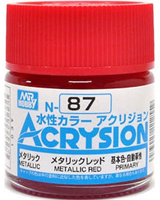 สีสูตรน้ำ Acrysion N87 Metallic Red