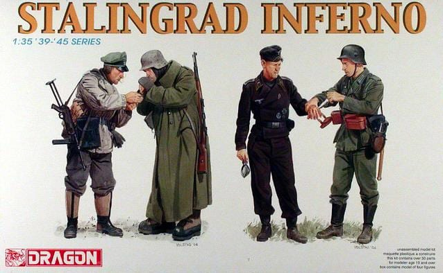 โมเดลฟิกเกอร์ Dragon Models 1/35 DGM6343 Stalingrad Inferno
