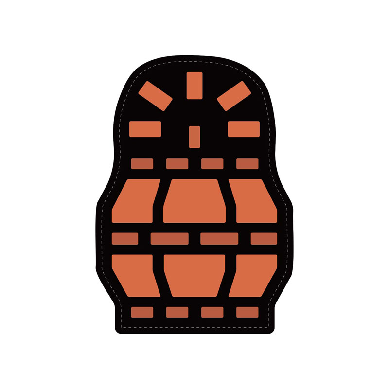 Diecut Floor Mat Monster Hunter Large Barrel Bomb Icon(Pre-order)