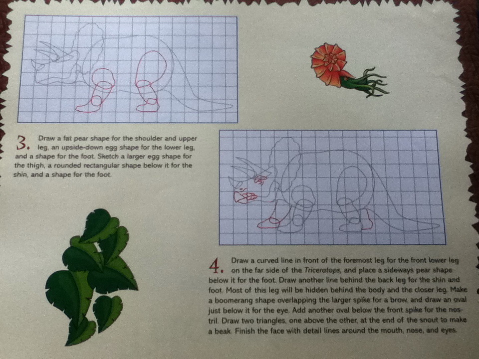 You Can Draw Dinosaurs (หนังสือฝึกวาดรูปไดโนเสาร์)