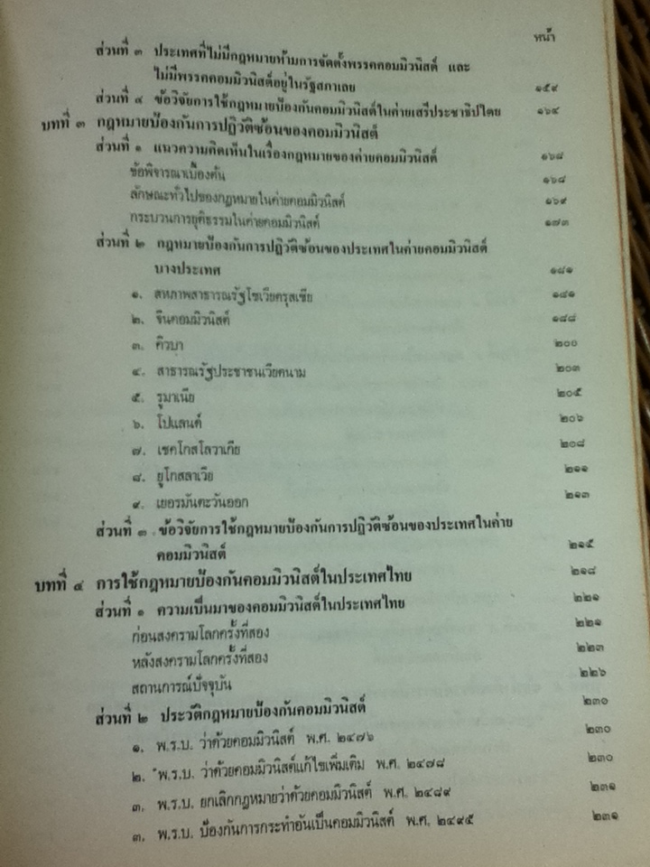 การใช้กฎหมายป้องกันคอมมิวนิสต์/ นายธานินทร์ กรัยวิเชียร