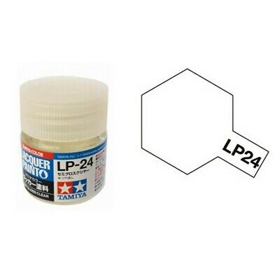 สีทาโมเดลสูตรแลคเกอร์ทามิย่า Tamiya Lacquer Painto LP-24 Semi Gloss Clear